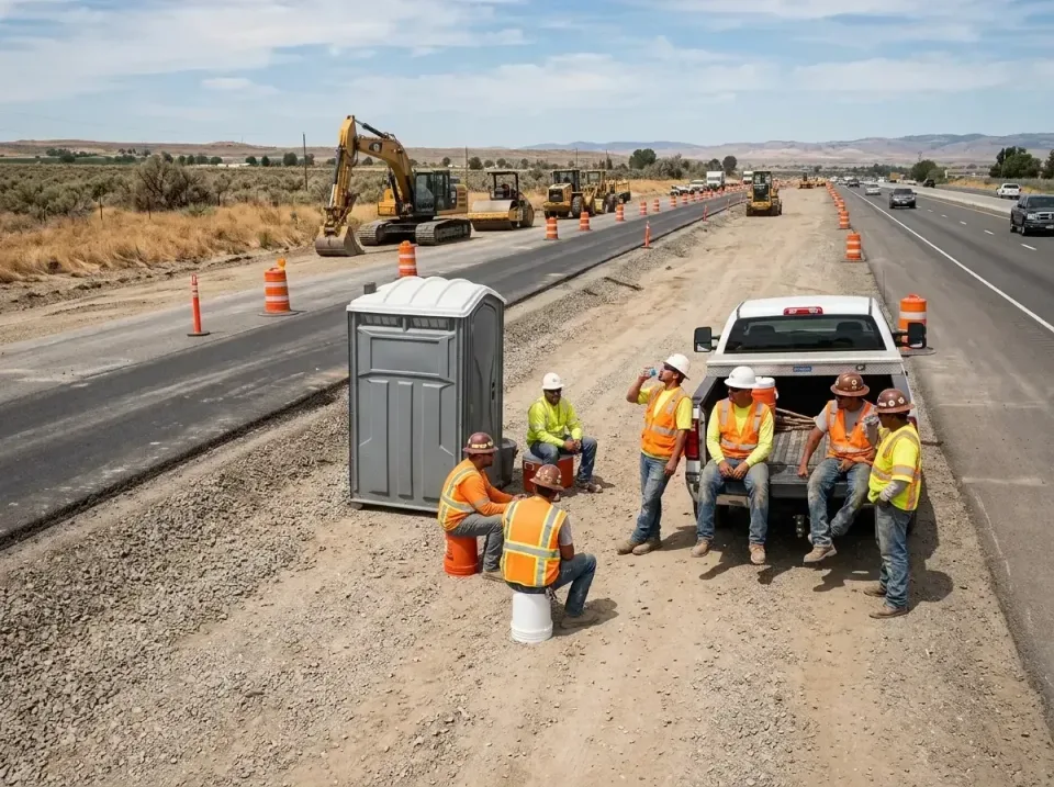 highway-road-construction-crew-007 — frequently asked questions, Porta Potty and Restroom Rentals in Martinsburg, WV